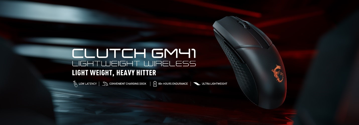 MSI Clutch GM41 Wireless 95ab3